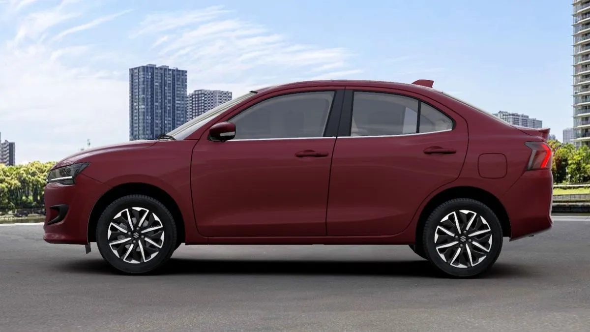 Maruti Suzuki dzire side