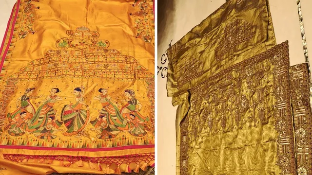 करवाचौथ पर फ्रेंच नोट और कॉपर वर्क साड़ियों का जलवा, महिलाओं को आकर्षित कर रही बाजार में छाई रौनक
