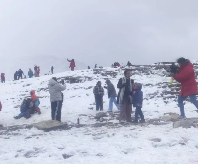 Snowfall Rohtang 1