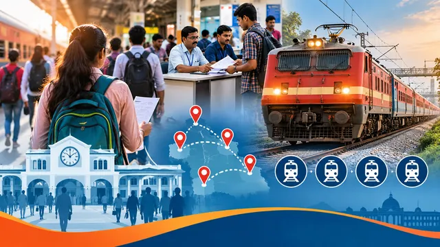PET Exam Special Trains: अभ्यर्थियों की राह आसान, 6 स्टेशनों पर बने हेल्प डेस्क और चलेंगी 4 स्पेशल ट्रेनें