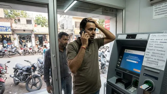 एटीएम में कार्ड फंसने पर वहां लिखे फर्जी नंबर पर कॉल करना पड़ा महंगा, मदद के नाम पर खाते से उड़ाए 2.5 लाख
