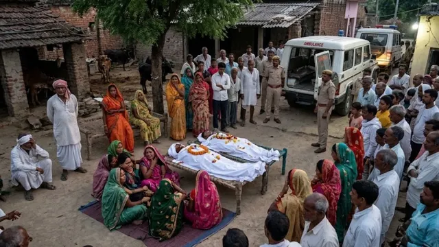 बाराबंकी में सड़क हादसे में जान गंवाने वाले दो युवकों के शव पहुंचते ही गांव में पसरा मातम, परिवार वालों का रो-रोकर बुरा हाल
