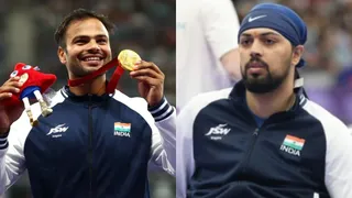 सुमित अंतिल और प्रणव सूरमा। फोटो जागरणो