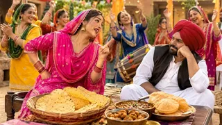 ‘अंबरसरे दे पापड़, वे मी खांदी ना…..’ ‘फूड कैपिटल ऑफ पंजाब’ से जुड़ा है यह लोकगीत (Image Source: AI Generated)