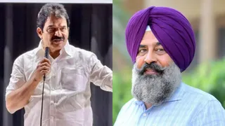 केसी वेणुगोपाल और परगट सिंह।