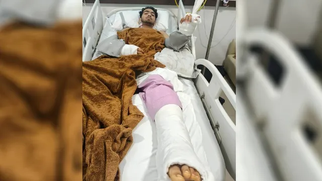 भिवानी में BBA छात्र के हाथ-पैर तोड़े, CCTV में मारपीट की वारदात कैद
