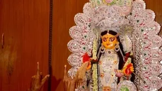 चोरबागान हादसे के बाद मंडप के बाहर हुई लक्खी पूजा। (आईएएनएस)