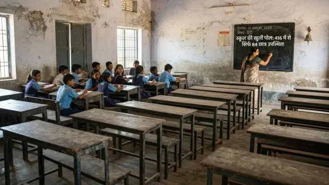 मुंगेर में स्कूलों की खुली पोल, 416 में से सिर्फ 84 छात्र मिले उपस्थित, DPO ने HM व शिक्षिका से मांगा स्पष्टीकरण
