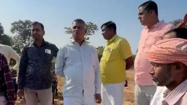 पुल नहीं तो वोट नहीं, जमुई के जतहर में चचरी के सहारे जिंदगी, हालात देखने नदी पार पहुंचे विधायक प्रफुल्ल मांझी
