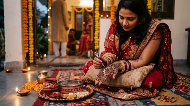 उत्तराखंड की महिला कर्मी करेंगी अनोखा प्रदर्शन, इस करवा चौथ हाथों में सजेगी 'ओपीएस के नाम की मेहंदी'