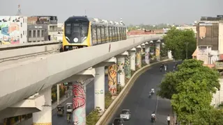 आगरा मेट्रो की फाइल फोटो।