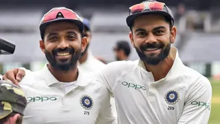 अजिंक्य रहाणे और विराट कोहली