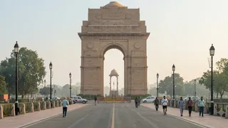 दिल्ली में एक्यूआई 200 से नीचे (एआई जेनरेटेड इमेज )