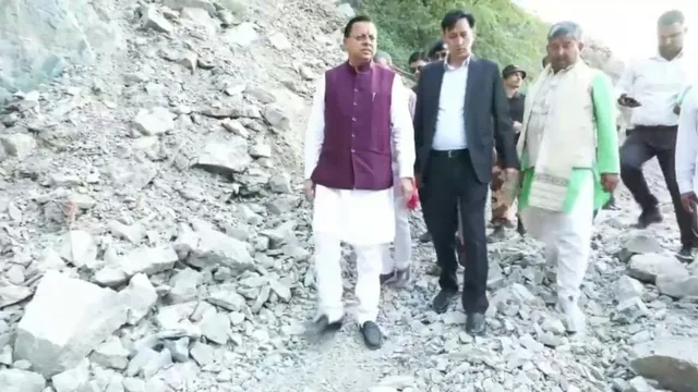 सीएम धामी ने किया अमृतपुर बाईपास का निरीक्षण, जाम से मिलेगी राहत
