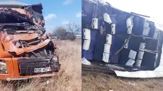 नैरोबी-मोम्बासा हाईवे पर बस और ट्रक की टक्कर में 22 लोगों की मौत(फोटो: सोशल मीडिया)