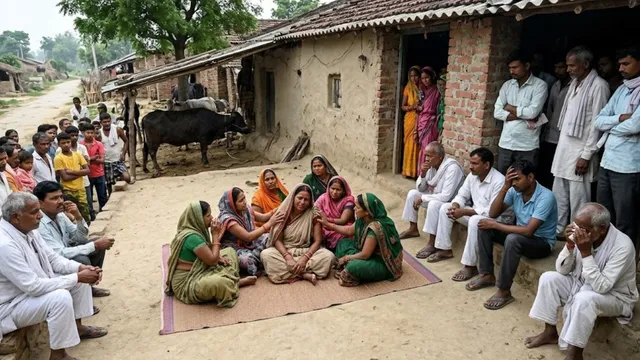 मुंबई की आग ने बुझाए सिद्धार्थनगर के दो घरों के चिराग, गांव में पसरा मातम
