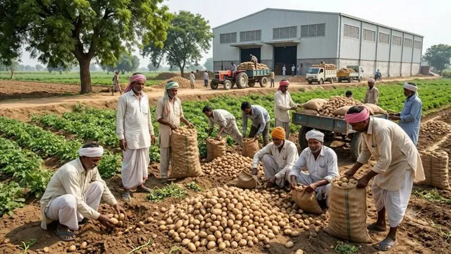 यूपी में आलू के दाम घटने पर किसानों को मिलेगा 20 हजार तक मुआवजा, कोल्ड स्टोरेज में रखने पर भी होगा लाभ