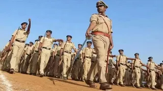 बिहार पुलिस को दिसंबर में मिलेगा कलर सम्मान। सांकेतिक तस्वीर