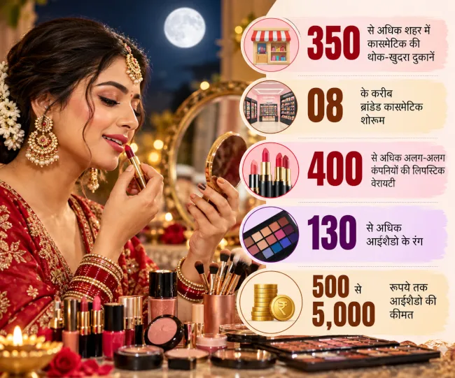 Bollywood Beauty Makeup Infographic