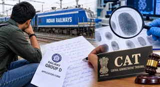रेलवे में ग्रुप-डी की नौकरी के लिए लंबा संघर्ष। कैट तक पहुंचा मामला। (एआई जनरेटेड फोटो)