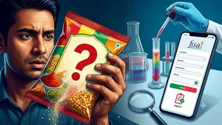 सिर्फ पैकेट देखकर न खाएं धोखा (AI Generated Image)