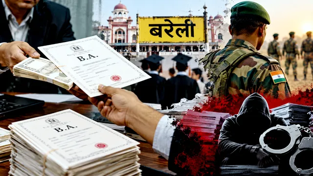 6 महीने में 3 साल की BA की डिग्री? बरेली में फर्जी मार्कशीट रैकेट का भंडाफोड़, सेना के जवान भी थे निशाने पर
