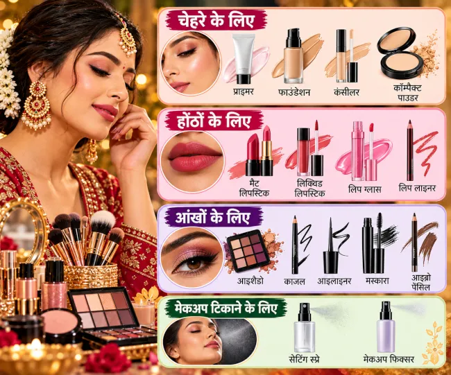 Glamorous Hindi Makeup Guide