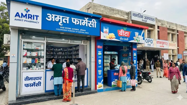 रेवाड़ी नागरिक अस्पताल में 1 नवंबर से शुरू होगी अमृत फार्मेसी, मरीजों को मिलेंगी सस्ती दवाएं

