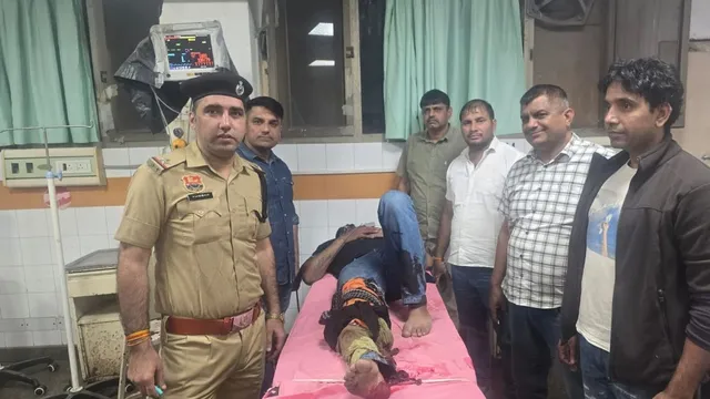 सोनीपत में पुलिस मुठभेड़ में टीलू ताजपुरिया गैंग का बदमाश रजनीश घायल,पुलिसकर्मी की बुलेटप्रूफ जैकेट पर लगी गोली
