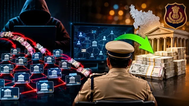4 साल में ₹10 करोड़ की ठगी: मुरादाबाद पुलिस ने पर्दाफाश किया 5000 म्यूल खातों का नेटवर्क, ₹3.89 करोड़ कराए वापस