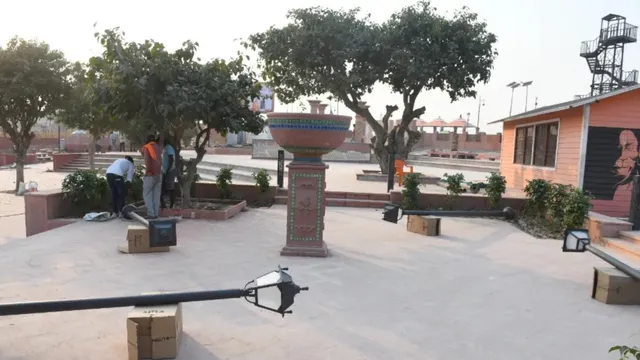 अयोध्या दीपोत्सव के लिए रामकथा पार्क में जर्मन हैंगर से सजेगा मंच, लता मंगेशकर चौराहे पर बनेगा प्रवेश द्वार
