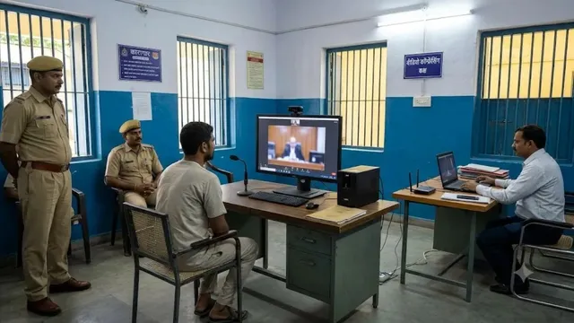 अब ट्रायल के बंदियों को कोर्ट ले जाने की नहीं होगी जरूरत, आजमगढ़ में कारागार से होगी ऑनलाइन पेशी
