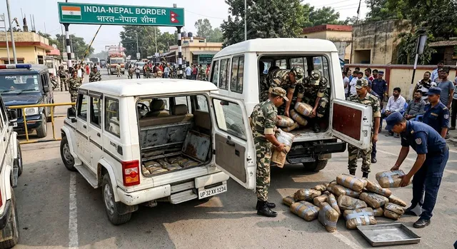 फिल्म 'पुष्पा' स्टाइल में भारत-नेपाल बॉर्डर पर चल रहा तस्करी का खेल, गाड़ियों में तहखाने बनाकर पहुंचाया जा रहा गांजा
