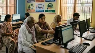 डिजिटल पंचायत में हिमाचल का दबदबा रहा है। (फोटो एआई से बनाया है)