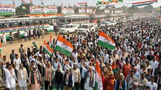 रैली के लिए जुटेंगे कांग्रेस कार्यकर्ता ( एआई जेनरेटेड इमेज)