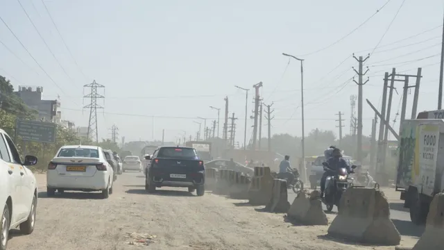 गुरुग्राम में धूल प्रदूषण का कहर, पीएम10 स्तर मानक से ढाई गुना अधिक