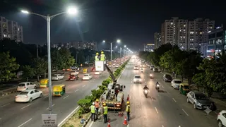 गुरुग्राम की 19 सड़कों पर लगेंगी 2480 स्ट्रीट लाइटें ( एआई जेनरेटेड इमेज )