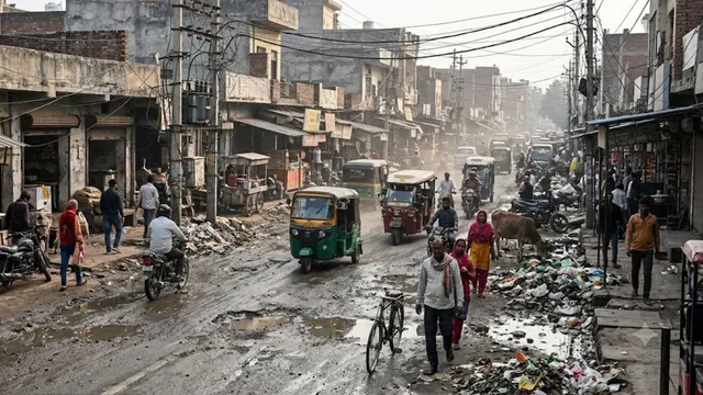 हापुड़ में स्मार्ट सिटी के दावे खोखले, नागरिक झेल रहे लचर व्यवस्था की मार
