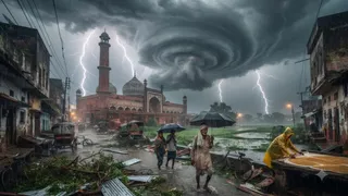 सोनभद्र में 28 से 31 अक्टूबर तक आंधी-बारिश और वज्रपात का अलर्ट, जानें सुरक्षा उपाय।