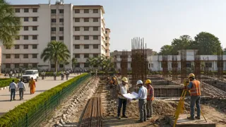 एक छत के नीचे होंगे कई विभाग(फोटो AI)