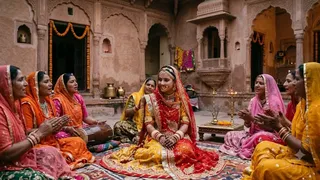 राजस्थान की मारवाड़ी परंपरा में लोकप्रिय लोकगीत ‘जहाज बाई’ (Image Source: AI Generated)