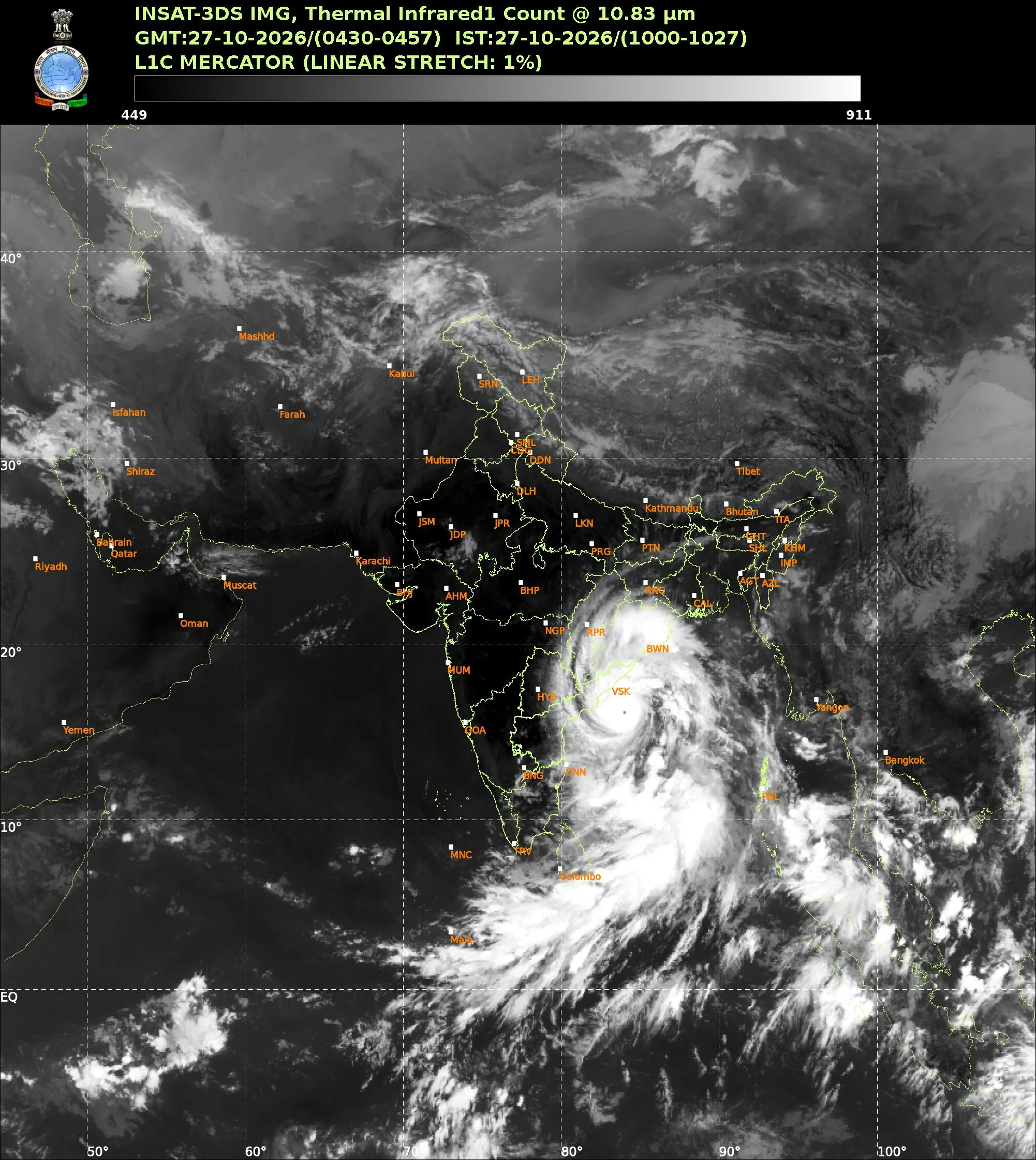 बादलों की मंगलवार दोपहर 12 बजे की स्थिति 3Dasiasec_ir1