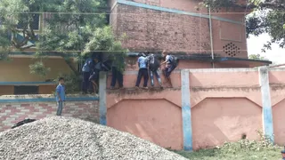 Katihar Government School Boundary Wall Jump:
