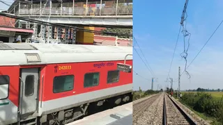 आरा जंक्शन पर खड़ी रही दानापुर-सिकंदराबाद एक्सप्रेस