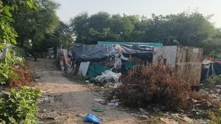 रेवाड़ी में सरकारी जमीनों पर माफिया का कब्जा ( फोटो स्रोत : जागरण )