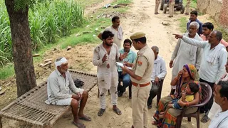 हापुड़ में खेत के रास्ते को लेकर खूनी संघर्ष ( एआई जेनरेटेड इमेज )