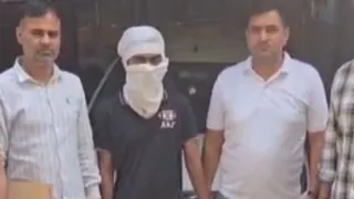 गिरफ्तार शूटर। जागरण