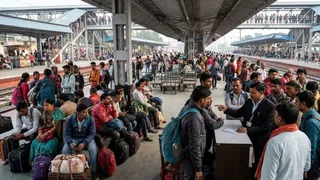 बर्द्धमान–झाझा मेमू एक महीने में 10 दिन रहेगी आंशिक रद (एआई जेनरेटेड तस्वीर)