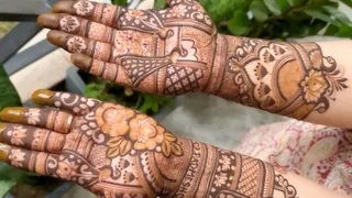 राजस्थानी और पाकिस्तानी मेहंदी का क्रेज।
