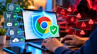 Google Chrome में Enhanced Protection ऐसे ऑन करें। Photo- ChatGPT.